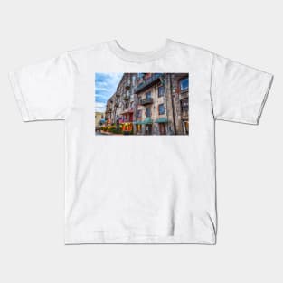 River Street Savannah Georgia Kids T-Shirt